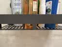 映调家居卫生间置物架吸盘壁挂式免打孔毛巾架浴室洗漱台厕所无痕收纳架 升级款大吸盘【30cm 无杆款】加厚款碳钢材质 实拍图