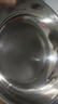 【不锈钢】和面盆厨房烘焙家用火锅盆洗菜打蛋汤锅盆醒面盆料理盆 32cm【热卖款】不锈钢 和面盆 实拍图