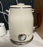 美的（Midea）电热水壶烧水壶2.5L大容量电水壶48H保温恒温316L母婴级不锈钢自动断电艺术家56段控温MK-SH73-Q 实拍图