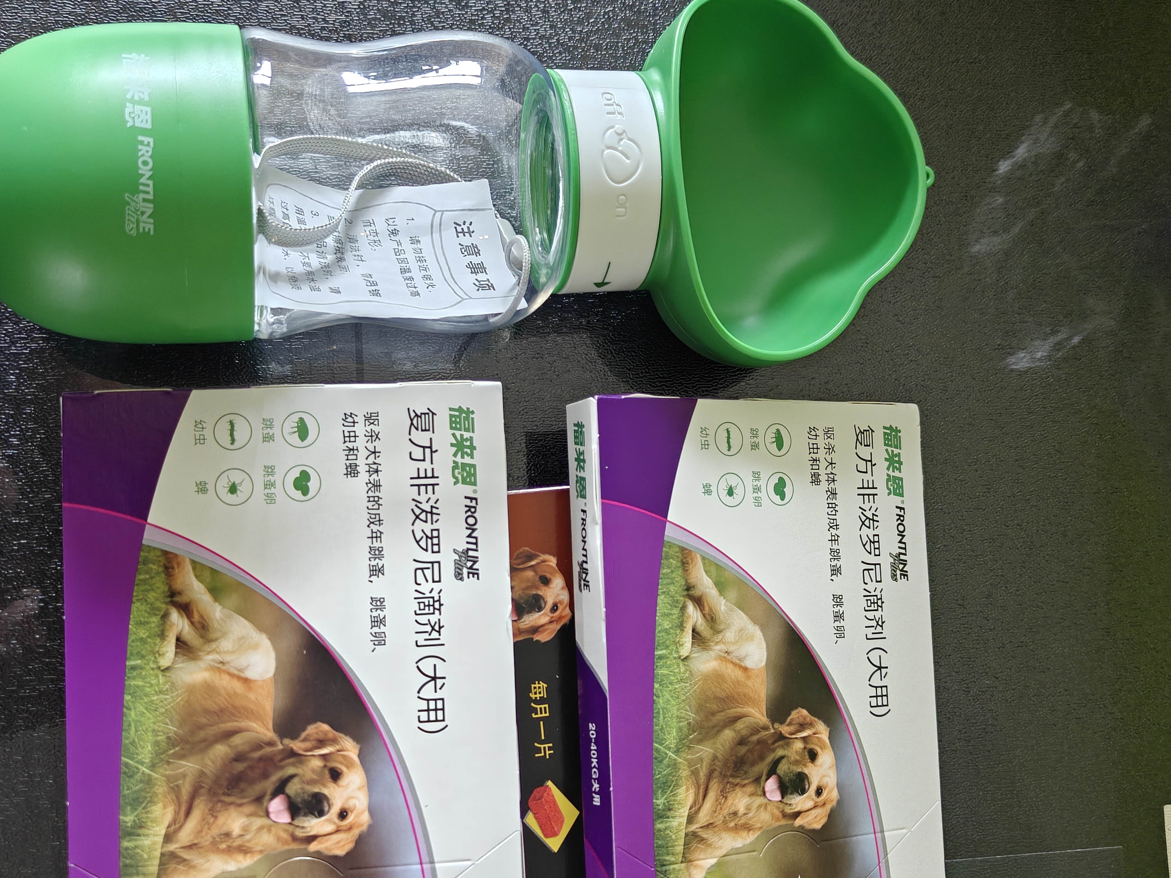 福来恩（FRONTLINE）狗进口驱虫套装原研药内外同驱去蜱蚤大犬 滴剂6支装+6粒犬心保L 实拍图