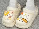 名创优品（MINISO）洞洞鞋男女夏季外穿凉鞋防滑厚底踩屎感包头凉拖鞋卡其色+海星 实拍图