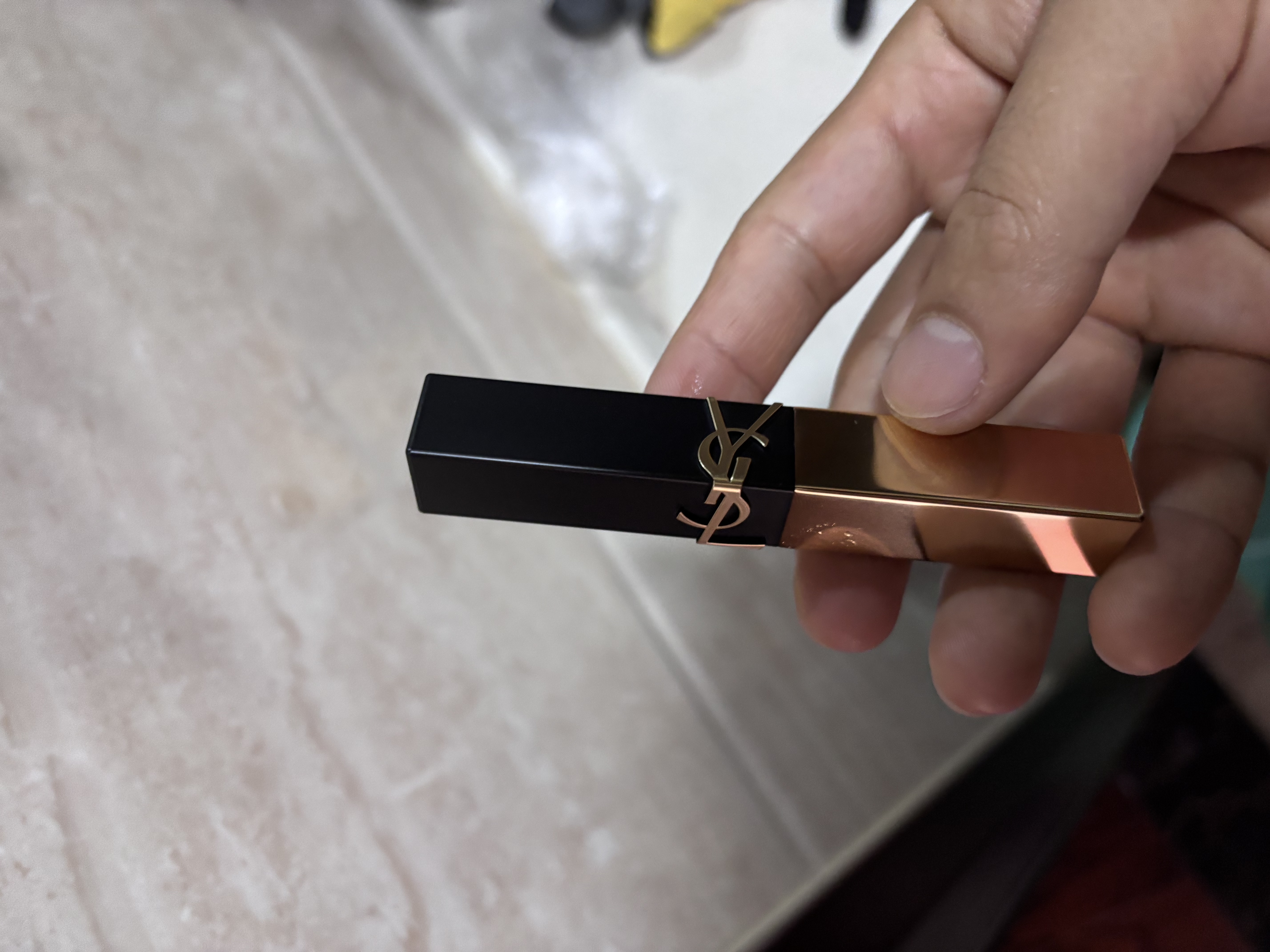 YSL圣罗兰小金条口红#26暖调赤橘唇膏哑光持妆自然2.2g生日礼物送女友 实拍图