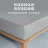 京东京造 自然凉感A类凉席冰丝床笠床垫保护罩 1.8米床 月光灰 实拍图