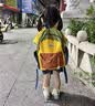 2026新款儿童双肩包轻便研学休闲小书包幼儿园男女童出游户外背包 橘色中号 实拍图