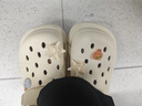 名创优品（MINISO）洞洞鞋男女夏季外穿凉鞋防滑厚底踩屎感包头凉拖鞋卡其色+海星 实拍图