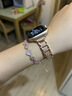 Apple/苹果WatchS11智能手表GPS款42毫米玫瑰金色铝金属表壳淡桃粉色运动型表带S/M-联通补贴 实拍图
