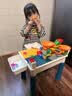 斯纳恩（Snaen）积木桌子儿童玩具大颗粒益智结实多功能安全3-6岁1男女孩生日礼物 实拍图