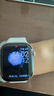 Apple/苹果 Watch S11 智能手表GPS款46毫米玫瑰金色铝金属表壳淡桃粉色运动型表带S/M MEVT4CH/B 实拍图