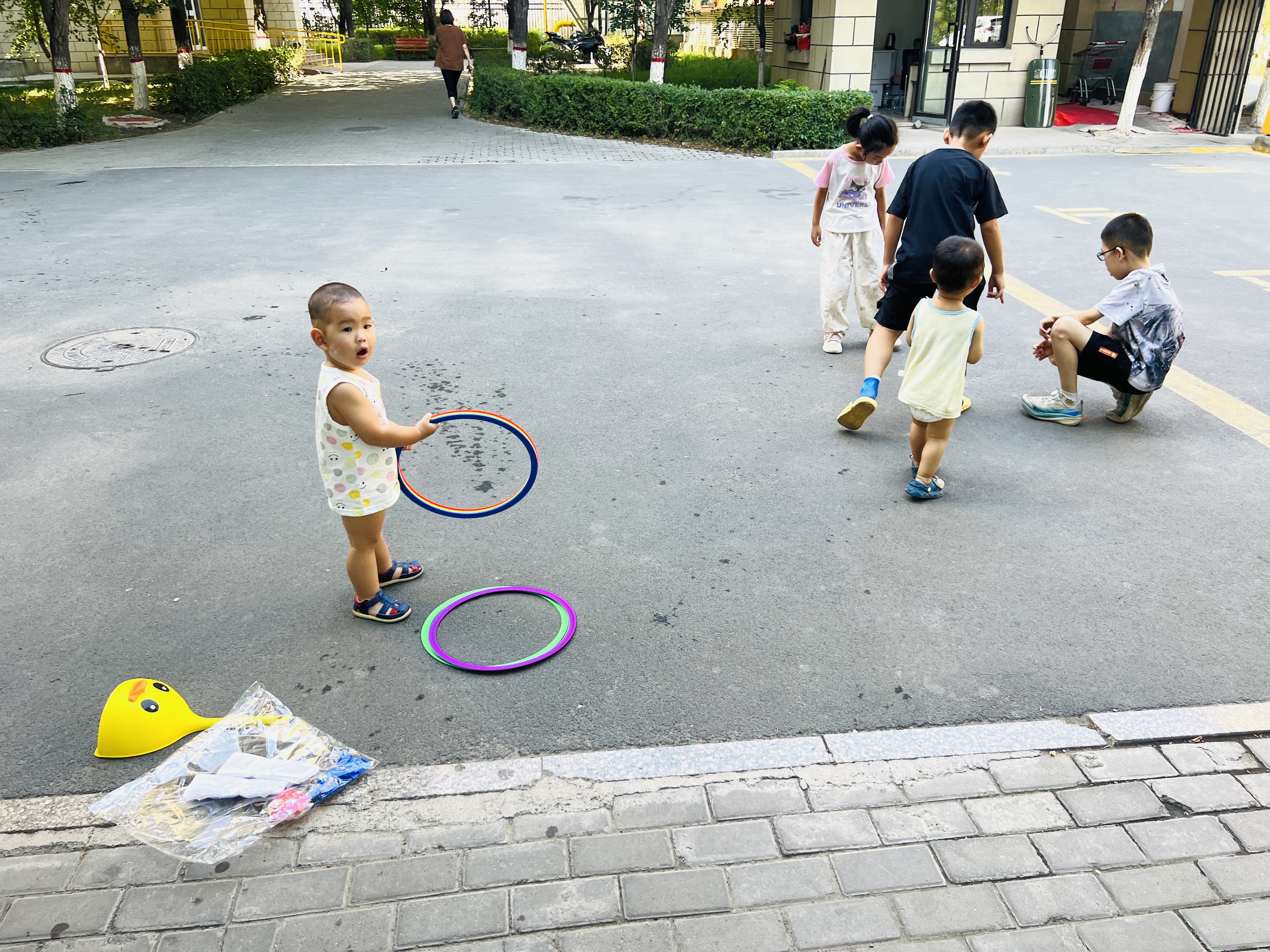 TaTanice跳格子套圈圈敏捷圈幼儿园亲子互动儿童感统训练玩具女孩生日礼物 实拍图