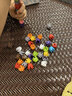 爱乐心儿童积木塑料玩具3-6周岁女男孩子4-5岁宝宝拼装拼插六角积 50粒袋装(x六角) 实拍图