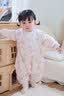 贝肽斯婴儿睡袋暖姜3.0儿童分腿睡袋婴幼儿防踢被睡衣春秋双层 花语M 实拍图