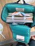 赫登尔儿童书包小学生男孩3-6年级弹动减负护脊超轻便撞色双肩背包 实拍图