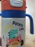 小土豆（potato）儿童保温杯直饮吸管杯宝宝水壶便携开学不锈钢水杯 300ml蓝色 实拍图