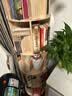 实木旋转书架360度书柜置物架落地一体靠墙可移动转角夹缝小窄柜 6层原木色_免漆松木191cm高 组装 实拍图