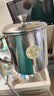 金钥匙304不锈钢学生水杯学校家用口杯防摔带手柄茶杯学生款带盖GK-KB90 实拍图