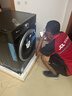 小天鹅（LittleSwan）滚筒洗衣机全自动家用 带烘干洗烘一体 10KG TD10V28T 纯平自由嵌 以旧换新京东自营 超级补贴家电 实拍图