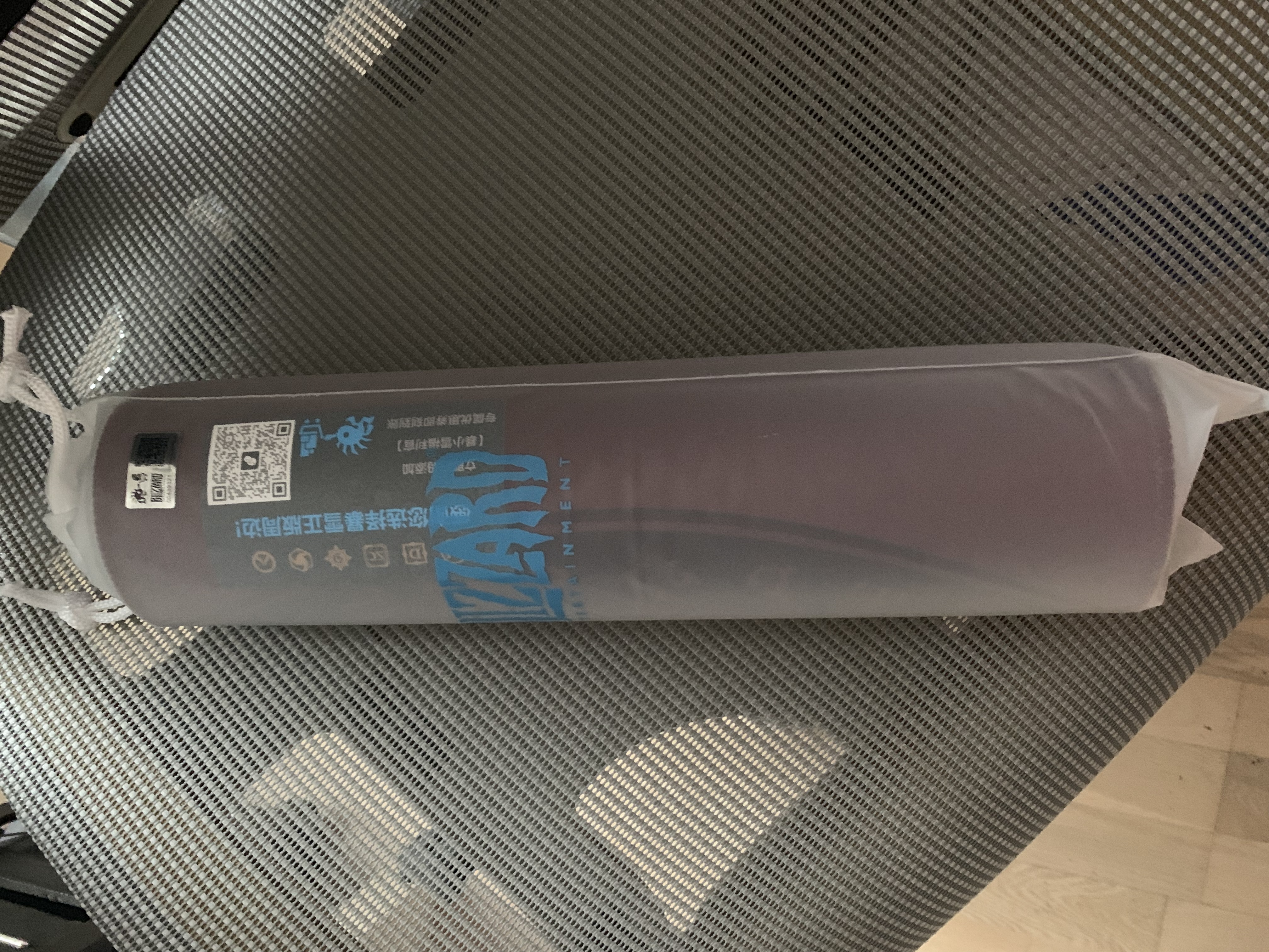 暴雪（BLIZZARD）魔兽世界正版周边FPS游戏专用超大联盟部落艾泽拉斯地图款鼠标垫 联盟蓝款【800*300*3mm】 实拍图