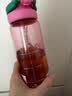 希乐Tritan塑料杯大容量女夏季运动水杯高颜值学生随手杯便携吸管杯子 实拍图