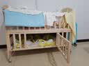 ANGI BABY婴儿床实木无漆多功能宝宝床新生儿可移动摇床可拼接加长儿童床 实拍图
