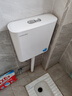 联塑加厚蹲便器冲水箱 强劲大冲力水箱厕所壁挂式冲洗马桶 双按键水箱 实拍图