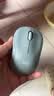 罗技（Logitech）M221 轻音鼠标 无线鼠标 办公鼠标 对称鼠标 带无线微型接收器 薄荷绿 实拍图