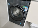 海尔（Haier）云溪5.0 AWE 滚筒洗衣机全自动单洗 10公斤大容量超薄 直驱 京东自营 高效洁净XQG100-BLE7AD1U1 实拍图