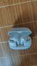 漫步者（EDIFIER）FitBuds Pro真无线主动降噪蓝牙耳机太空舱入耳式低延迟轻奢学生音乐游戏运动礼物适配于苹果华为 【皮革纹理设计】晨曦白+收纳袋 实拍图