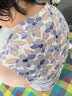 宜而爽【100%全棉抗菌】女士背心开衫睡衣居家纯棉无袖汗衫中老可外穿 实拍图