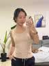 猫人（MiiOW）女士保暖内衣女生羊毛蚕丝双面绒保暖衣保暖背心带胸垫基础打底衣 实拍图