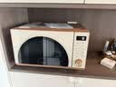 美的（Midea）【重磅新品】2026新款小滋味微烤炸炖一体机家用变频微波炉烤箱空气炸锅不锈钢内胆23L复古F23G4 实拍图