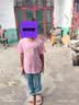 史努比（SNOOPY）男女童短袖t恤牛仔裤两件套儿童短袖套装  粉色FUN+浅蓝爱心 140 实拍图