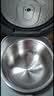 美的（Midea）电饭煲大布丁0涂层电饭锅4升316L母婴级不锈钢内胆3-4人家用多功能无涂层微压智能RE487S品牌官方 实拍图