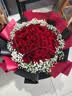 幽客玉品鲜花速递红玫瑰花束表白送女友老婆生日礼物全国同城配送 33朵红玫瑰花束—女王款 实拍图