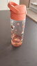 膳魔师（THERMOS）直饮水杯儿童6-12岁上学专用tritan塑料杯学生熊猫水壶600ml红 实拍图