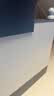 欧贸收银台现代简约店铺小型网红服装店柜台前台吧台桌美容美发接待台 100暖白色+铁灰色【左高右低】 【豪华款显档次】【来宾视角】 实拍图