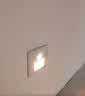 雷士（NVC）地脚灯人体感应智能LED嵌入式小夜灯86型过道走廊踢脚灯起夜白色 实拍图