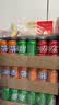 可口可乐（Coca-Cola）芬达Fanta 气泡果汁摩登罐碳酸饮料330ml*24罐 包装随机发 实拍图