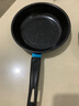 【亏本清仓】韩式麦饭石色不粘锅平底锅铁锅电磁炉不带盖 黑色小煎锅 16cm 实拍图