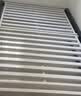 卡森琅【加厚20根龙骨】铁艺床双人床现代简约1.5米加厚加固单人床1.8床 高头平尾·白 1.8*2.0m【升级加厚20根龙骨】 实拍图