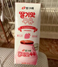 宾格瑞草莓味牛奶200ml*6盒韩国原装进口牛奶饮料儿童学生早餐奶 实拍图