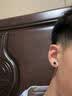 BJYL莫比乌斯耳钉男士2026新款磁吸无耳洞耳夹耳环痞帅潮流学生耳饰品 耳钉款单只(有耳洞拍） 实拍图