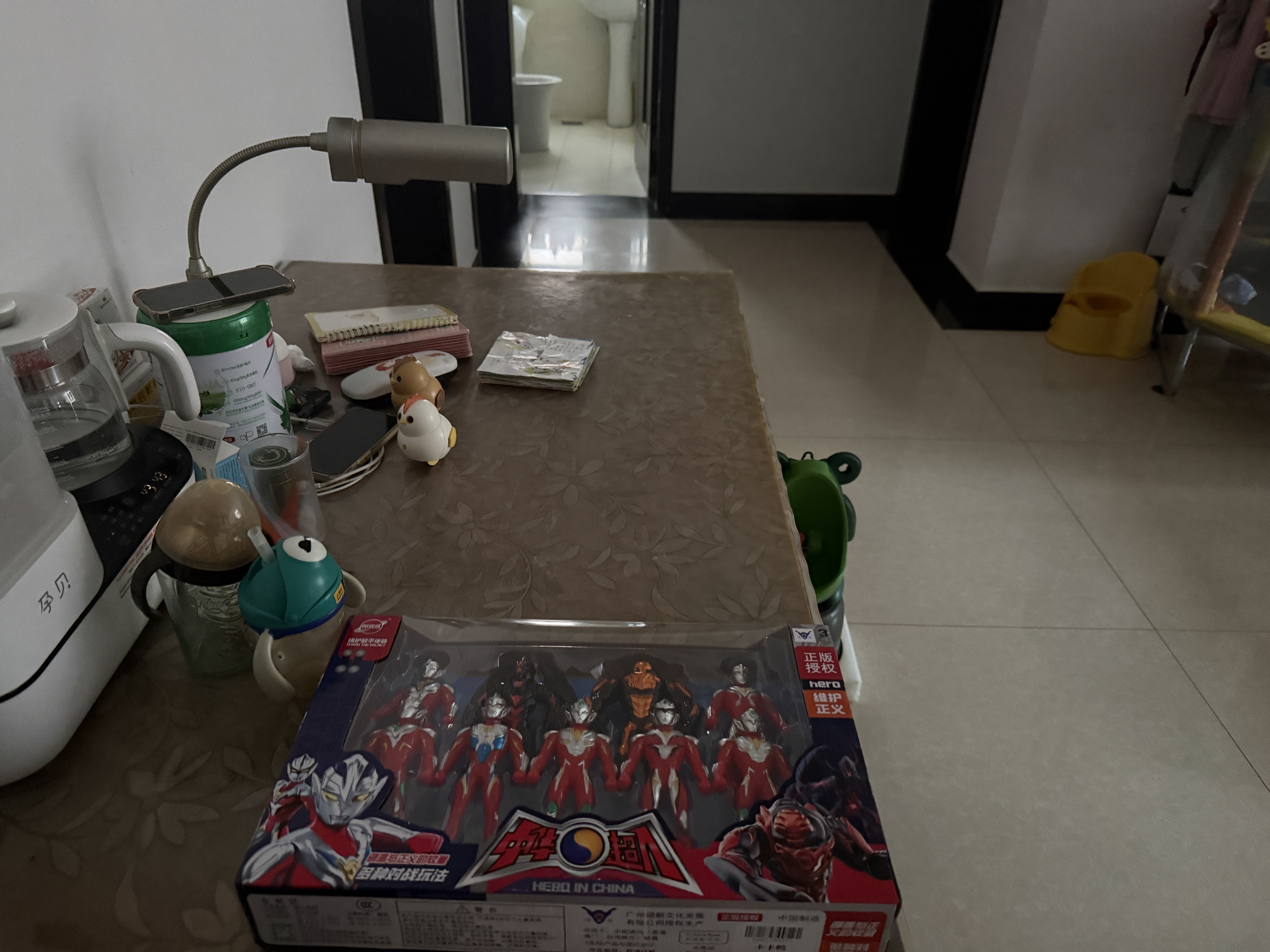 卡卡鸭中华超人怪兽超人套装可动奥特套装送礼男孩儿童玩具生日礼物 实拍图