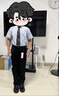 衣诺坊儿童裤子男女西服裤黑色六一演出服主持人西装礼服长裤 实拍图
