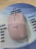 罗技（Logitech）M221轻音鼠标 无线鼠标 办公鼠标 对称鼠标 带无线微型接收器 茱萸粉 实拍图