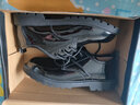 ELPA 新款童鞋男童鞋皮鞋亮面漆皮系带儿童礼服皮鞋演出鞋子 NS0017纯黑色 38 内长23.7cm 实拍图