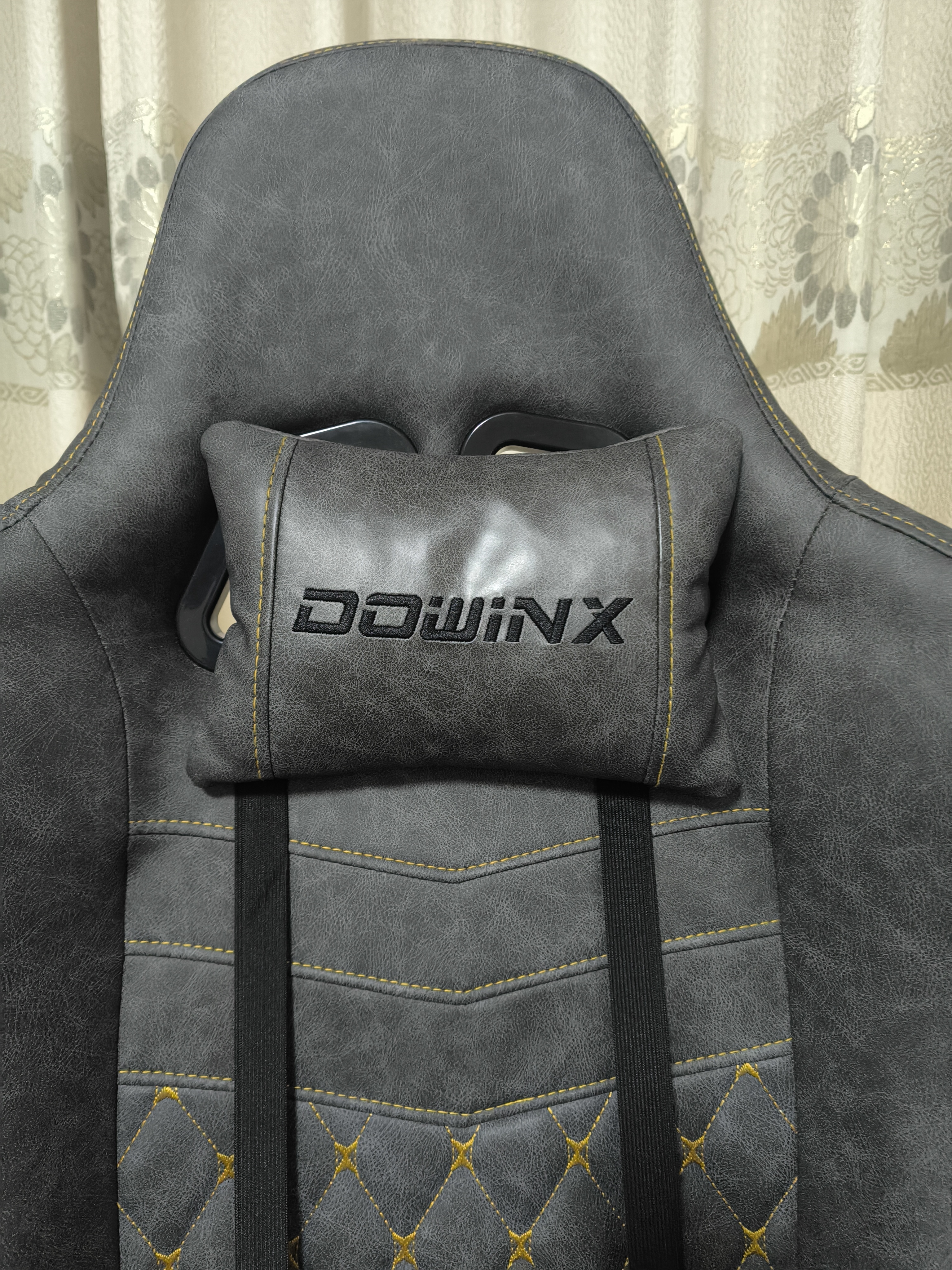 DOWINX 电竞椅家用电脑椅子办公椅可躺人体工学椅老板椅游戏椅升降椅 暗骑士-深空灰 实拍图
