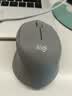 罗技（Logitech）M330 静音鼠标 无线鼠标 办公鼠标 右手鼠标 带无线微型接收器 白色 实拍图