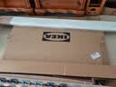 宜家（IKEA）NESTTUN奈斯顿铁艺床铁床床架双人床加厚简约卧室出租房 白色床架/朗塞特床板+加硬弹簧床垫1.2x2m 实拍图