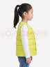 千仞岗羽绒服秋冬季新款儿童羽绒服马甲时尚休闲保暖女士长款羽绒服外套 活力黄 90%白鸭绒 均码 130 【充绒量33克】 实拍图