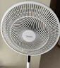美的（Midea）【飓风节能】七叶柔风立式电风扇/家用轻音落地扇/台式小型风扇/大风力遥控定时摇头风扇 SAH35BSJ 实拍图
